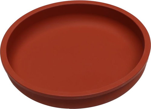Tryco Round plate Dark Rust - Children's Plate - Main image