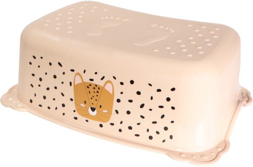 Tryco Leopard Lenny Sand footstool - Stepper - Main image