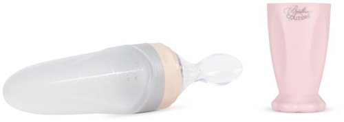 Bjällra of Sweden Krmicí lžička s dávkovačem Pink - Baby Spoon - Main image