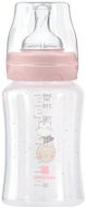 KikkaBoo Fľaša Hippo Dreams 240 ml Pink - Dojčenská fľaša
