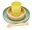 Dining set giraffe Sophie green/yellow