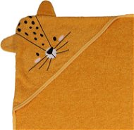 Tryco Blush & Blossom Froté osuška s kapucí Leopard Lenny - Children's Bath Towel