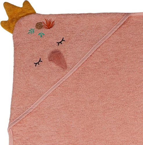 Tryco Blush & Blossom Froté osuška s kapucí Labuť Ivy - Children's Bath Towel - Main image