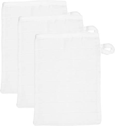 Tryco Blush & Blossom Muslin Washcloth White - Washcloth - Main image