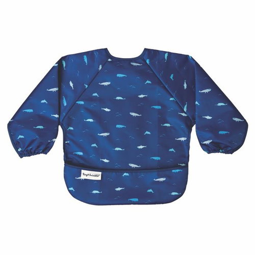 Tiny Twinkle Long Sleeve Bib (L) Ocean Life - Bib - Main image