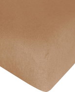 4sleep terry sheet with elastic band, 60 × 120 - 10 Grey-beige - Bedsheet