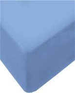 4sleep jersey prostěradlo s gumičkou, 60 × 120 - 24 sv. modrá - Prostěradlo