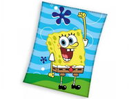 Carbotex Dětská fleecová deka Sponge Bob Zábava v Moři 130 × 170 cm - Deka