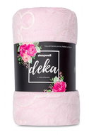 Svitap sleepwell Microplush luminous blanket Mickey pink 150 × 200 cm - Blanket