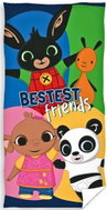 Carbotex Bing Bunny Best Friends, 70 × 140 cm - Children's Bath Towel
