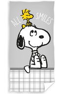 Carbotex Snoopy Nejlepší kamarádi, 70 × 140 cm - Dětská osuška