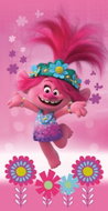 Jerry Fabrics Trolls, 70 × 140 cm - Children's Bath Towel