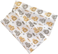 Prem Internacional lev šedý, 70 × 70 cm - Látkové pleny