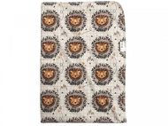 Breberky pad Lion portrait, light yellow velour - Changing Pad