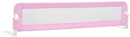 SHUMEE zábrana k postieľke, polyester, ružová, 180 × 42 cm - Detská zábrana