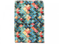 Breberky pad Glitter scales, yellow velour - Changing Pad