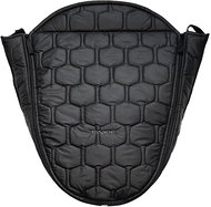 Pinkie insulated bubble black footstool - Footmuff