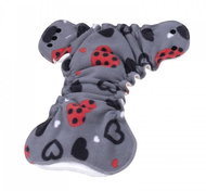 Ella´s House Bum Hugger snaps red hearts, size S - Nappies