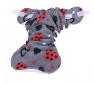 Ella´s House Bum Hugger Velcro red hearts, size XL - Nappies