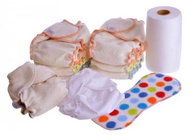 Ella´s House Bum Pack Velcro Diaper Set, Size S - Nappy Set