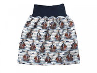 Breberky Bio Noční sukýnka Rybáři na jachtě, vel. L - Nappies