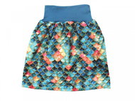 Breberky Bio Noční sukýnka Třpytivé šupiny, vel. L - Nappies