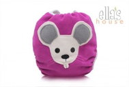Ella´s House Bum wrap design Plucky mouse pink, size L - Nappies