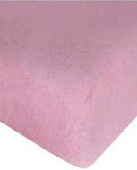 4sleep terry impermeable sheet with elastic band, 70 × 140 - Pink - Bedsheet