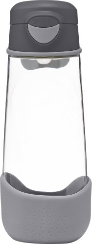 b.box Sport drinking bottle 600 ml graphite - Children's Water Bottle - Main image