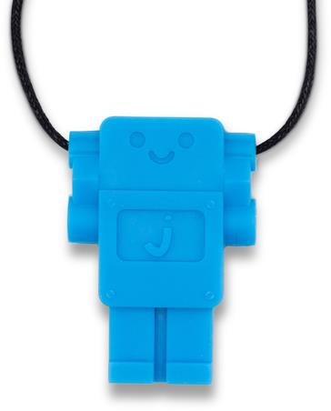 Jellystone Designs Nyugtató medál - Robot, világoskék