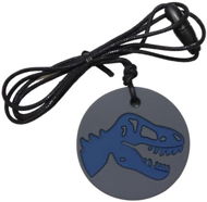 Jellystone Designs Uklidňující přívěsek Dinosaurus šedý - Necklace