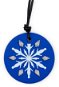 Jellystone Designs Uklidňující přívěsek Sněhová vločka modrá - Necklace