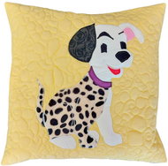 HANDY PETS Patchwork Dalmatian yellow 42 × 42 cm - Pillowcase