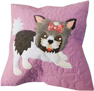 HANDY PETS Patchwork Yorkshire Terrier Doty 44 × 44 cm - Pillowcase