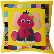 HANDY PETS Patchwork Elephant Sonicka 44 × 44 cm - Pillowcase