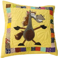 HANDY PETS Patchwork Horse Devil 44 × 44 cm - Pillowcase