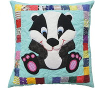 HANDY PETS Patchwork Badger Pepa 44 × 44 cm - Pillowcase