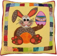 HANDY PETS Patchwork Easter Bunny 44 × 44 cm - Pillowcase