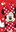 JERRY FABRICS Minnie Red heart 70 × 140 cm