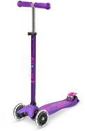 Micro Maxi Deluxe LED fialová - Children's Scooter