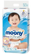 Dětské pleny Moony Air Fit “L” 9-14 kg - Jednorázové pleny