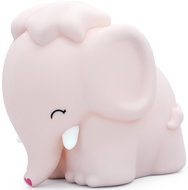 MTM DHINK Noční světlo Slon růžový USB - Noční světlo