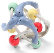 BabyOno Baby Rattle Dolphin's Sphere blue-beige - Baby Rattle