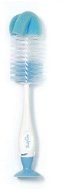 BabyOno Brush for washing bottles with suction cup blue - Brush for cleaning feeding bottles
