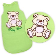 Baby Nellys Teddy Bear light green, size 1 - Children's Sleeping Bag