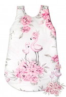 Baby Nellys Cotton sleeping bag Flamingo 70 cm, pink - Children's Sleeping Bag