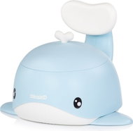 CHIPOLINO Dětský nočník s opěrkou Whale Blue - Potty