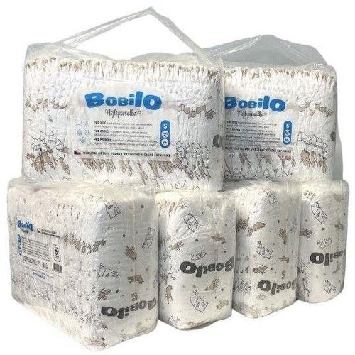 Czech diapers Bobilo 6× pack of diapers size 5 (14-25Kg) - Disposable Nappies - Main image
