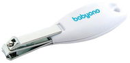 BabyOno baby ergonomic nail clippers white - Manicure Set