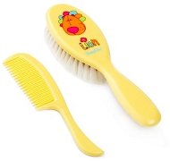 BabyOno children&#39;s hair set - yellow - Children's comb